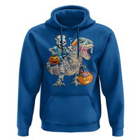 Funny Halloween Nurse Hoodie Skeleton Nurse Riding Mummy Dinosaur Pumpkin Candy - Wonder Print Shop