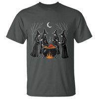 Funny Halloween Witch Spooky Season Orange Cauldron T Shirt - Wonder Print Shop