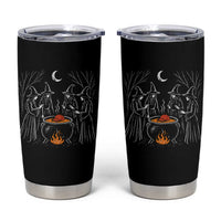 Funny Halloween Witch Spooky Season Orange Cauldron Tumbler Cup - Wonder Print Shop