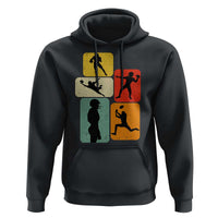 American Football Player Retro Vintage Sport Lover Hoodie - Wonder Print Shop