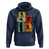 American Football Player Retro Vintage Sport Lover Hoodie - Wonder Print Shop