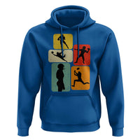 American Football Player Retro Vintage Sport Lover Hoodie - Wonder Print Shop