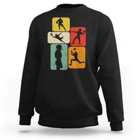 American Football Player Retro Vintage Sport Lover Sweatshirt - Wonder Print Shop