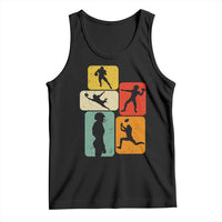 American Football Player Retro Vintage Sport Lover Tank Top - Wonder Print Shop