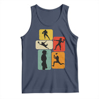 American Football Player Retro Vintage Sport Lover Tank Top - Wonder Print Shop