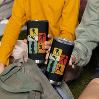 American Football Player Retro Vintage Sport Lover Tumbler Cup - Wonder Print Shop