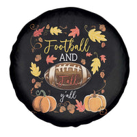 Football And Fall Yall Spare Tire Cover Fall Season American Football - Wonder Print Shop