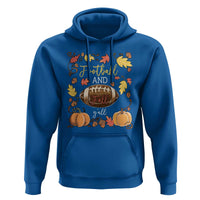 Football And Fall Yall Hoodie Fall Season American Football - Wonder Print Shop