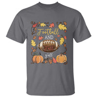Football And Fall Yall T Shirt Fall Season American Football - Wonder Print Shop