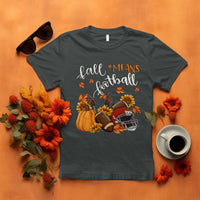 Fall Means Football T Shirt Fall Season American Football Thanksgiving - Wonder Print Shop