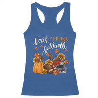 Fall Means Football Racerback Tank Top Fall Season American Football Thanksgiving - Wonder Print Shop