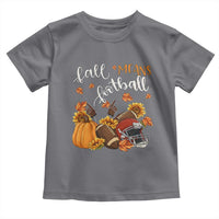 Fall Means Football Toddler T Shirt Fall Season American Football Thanksgiving - Wonder Print Shop
