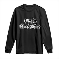 Christmas In Hawaii Long Sleeve Shirt Merry Christmas Hawaiian Symbols