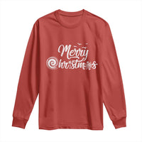 Christmas In Hawaii Long Sleeve Shirt Merry Christmas Hawaiian Symbols