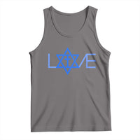 Love Jewish Messianic Cross Star Of David Tank Top - Wonder Print Shop
