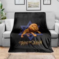 Tribe Of Judah Throw Blanket Bible History Hebrew Christ Israelite Lion - Wonder Print Shop