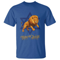 Tribe Of Judah T Shirt Bible History Hebrew Christ Israelite Lion - Wonder Print Shop