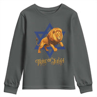 Tribe Of Judah Youth Sweatshirt Bible History Hebrew Christ Israelite Lion - Wonder Print Shop