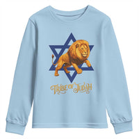 Tribe Of Judah Youth Sweatshirt Bible History Hebrew Christ Israelite Lion - Wonder Print Shop