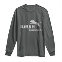 Lion Tribe of Judah Hebrew Christ Israelite Long Sleeve Shirt - Wonder Print Shop