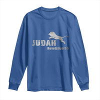 Lion Tribe of Judah Hebrew Christ Israelite Long Sleeve Shirt - Wonder Print Shop