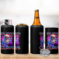 Funny Six Seven Claus 4 in 1 Can Cooler Tumbler 67 Christmas Santa Meme Gen Alpha - Wonder Print Shop