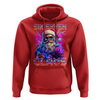 Funny Six Seven Claus Hoodie 67 Christmas Santa Meme Gen Alpha - Wonder Print Shop