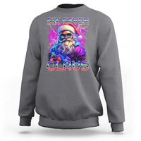 Funny Six Seven Claus Sweatshirt 67 Christmas Santa Meme Gen Alpha - Wonder Print Shop