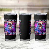 Funny Six Seven Claus Tumbler Cup 67 Christmas Santa Meme Gen Alpha - Wonder Print Shop