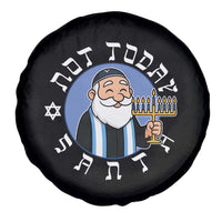 Funny Hanukkah Not Today Santa Spare Tire Cover Jewish Chanukah Chrismukkah - Wonder Print Shop