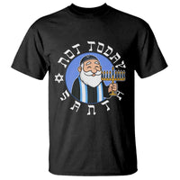Funny Hanukkah Not Today Santa T Shirt Jewish Chanukah Chrismukkah - Wonder Print Shop