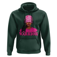 African American Warrior Breast Cancer Hoodie Pink Ribbon - Wonder Print Shop