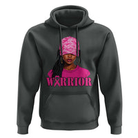 African American Warrior Breast Cancer Hoodie Pink Ribbon - Wonder Print Shop