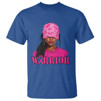 African American Warrior Breast Cancer T Shirt Pink Ribbon - Wonder Print Shop