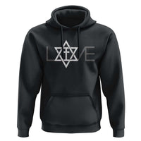 Love Jewish Messianic Christian Cross Star Of David Hoodie - Wonder Print Shop