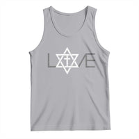 Love Jewish Messianic Christian Cross Star Of David Tank Top - Wonder Print Shop
