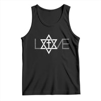 Love Jewish Messianic Christian Cross Star Of David Tank Top - Wonder Print Shop