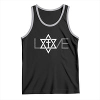 Love Jewish Messianic Christian Cross Star Of David Tank Top - Wonder Print Shop