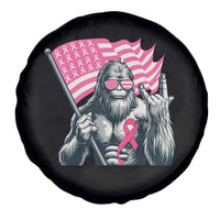 Funny Bigfoot Breast Cancer Awareness Spare Tire Cover Sasquatch Pink Ribbon - Wonder Print Shop