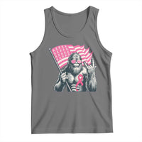 Funny Bigfoot Breast Cancer Awareness Tank Top Sasquatch Pink Ribbon - Wonder Print Shop