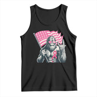 Funny Bigfoot Breast Cancer Awareness Tank Top Sasquatch Pink Ribbon - Wonder Print Shop