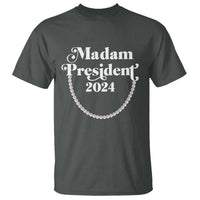 Harris Supporter T Shirt Madam President 2024 First Female President Election - Wonder Print Shop