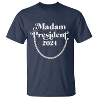 Harris Supporter T Shirt Madam President 2024 First Female President Election - Wonder Print Shop