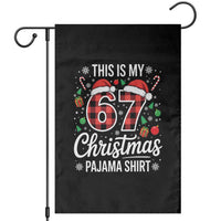 This Is My 67 Christmas Pajama Garden Flag Six Seven Meme Xmas - Wonder Print Shop