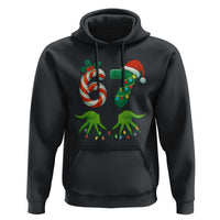 Funny Six Seven Christmas 67 Meme Gen Alpha Slang Elf Hands Hoodie - Wonder Print Shop