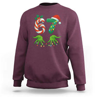 Funny Six Seven Christmas 67 Meme Gen Alpha Slang Elf Hands Sweatshirt - Wonder Print Shop