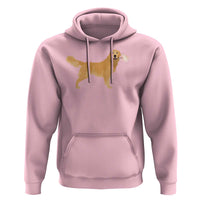 Funny Golden Retriever Dog New Year 2025 Fireworks Hoodie
