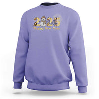Hello 2025 Happy New Year Sweatshirt Fireworks Snowman - Wonder Print Shop
