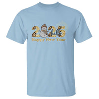 Hello 2025 Happy New Year T Shirt Fireworks Snowman - Wonder Print Shop