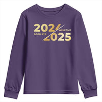 Happy New Year 2025 Goodbye 2024 Welcome 2025 Youth Sweatshirt
